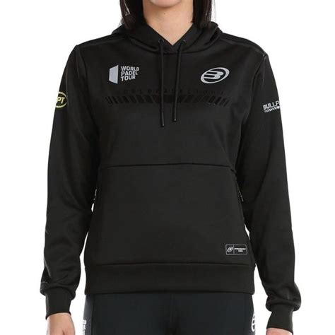 sudadera world padel tour mujer|Sudadera Bullpadel Leste W Negro 